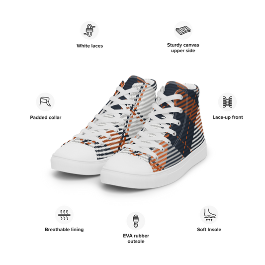 L-YAH-on Men’s High Top Shoes