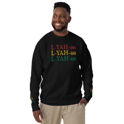 Embroidered Triple L-YAH-on Sweatshirt