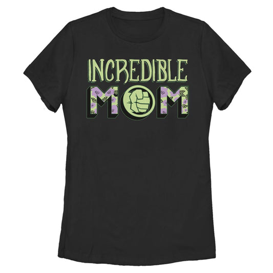 Women's Marvel Seasonal Incredible Hulk Mom T-Shirt