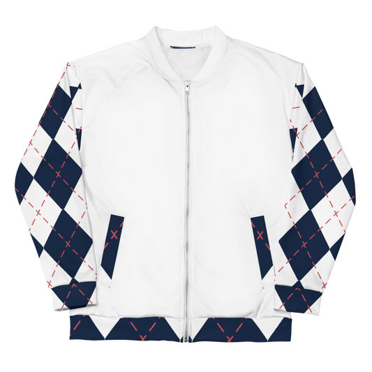 Chaqueta bomber de rombos L-YAH-on