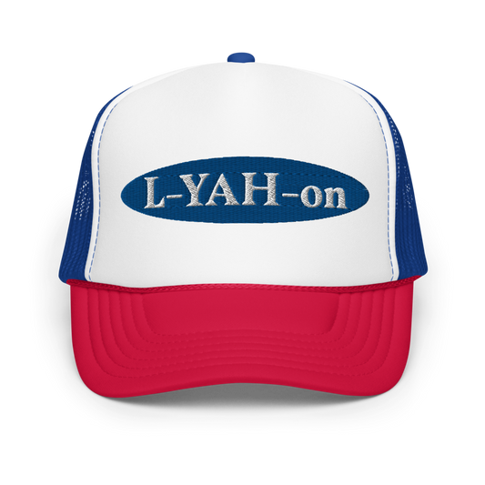 Casquette trucker en mousse L-YAH-on Autumn 2022